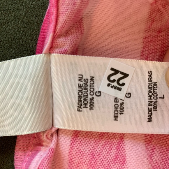 Pink camo oversized t-shirt - Picture 4 of 5